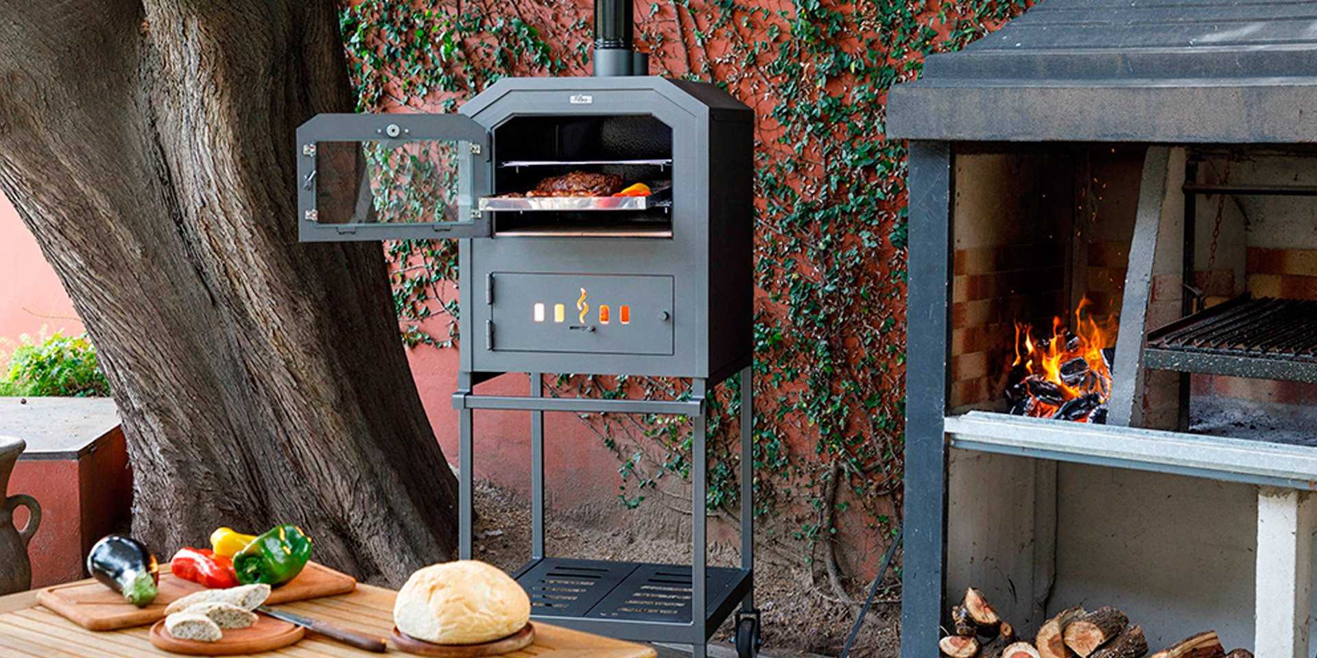 Horno a leña calor envolvente